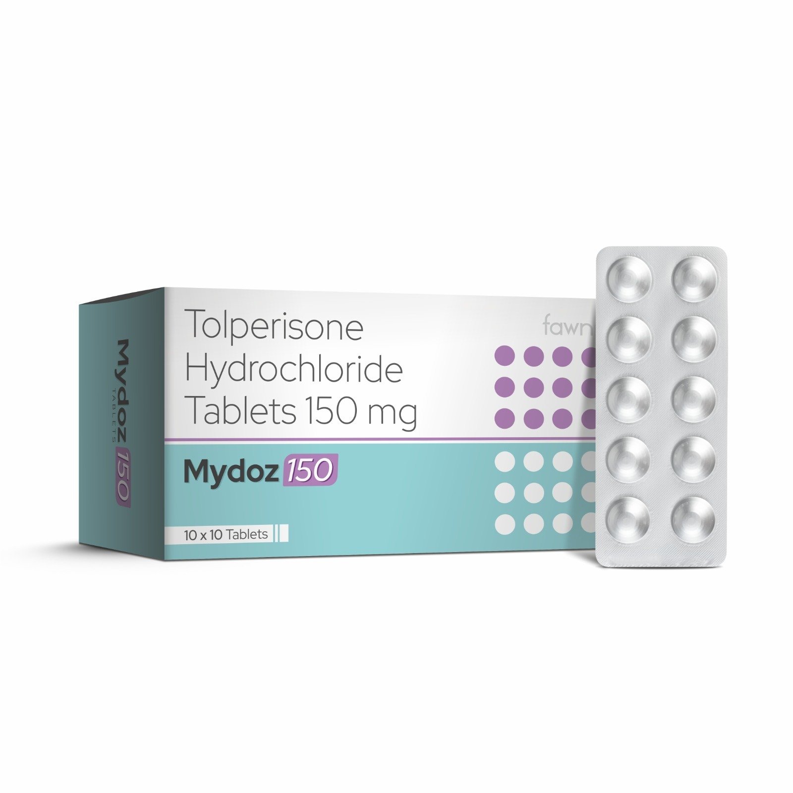 Tolperisone Hydrochloride Tablets 150 Mg - MYDOZ 150 Tablet - image 2