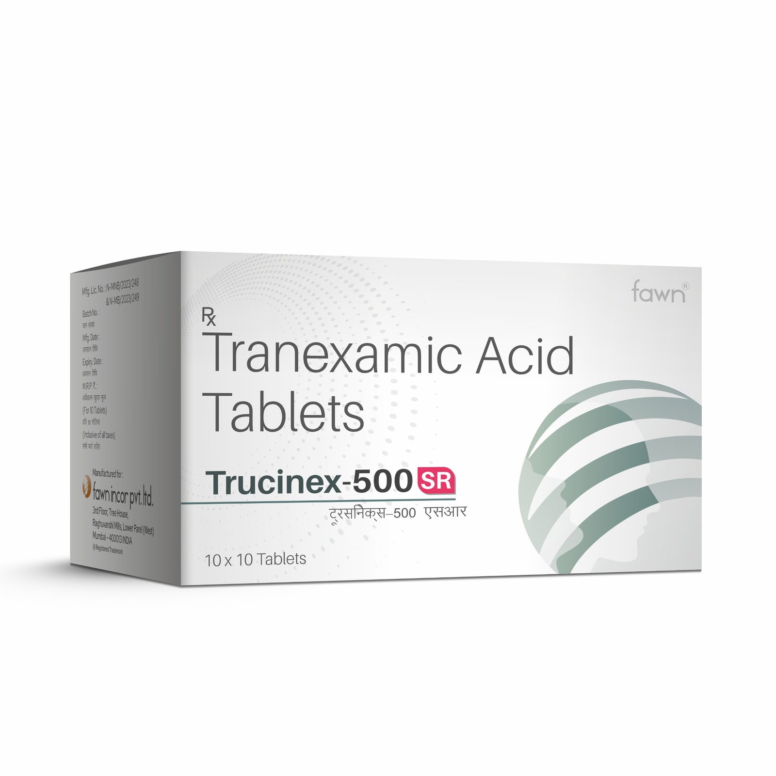 TRUCINEX 500 SR - Tranexamic Acid Tablet IP 500 Mg - image 2