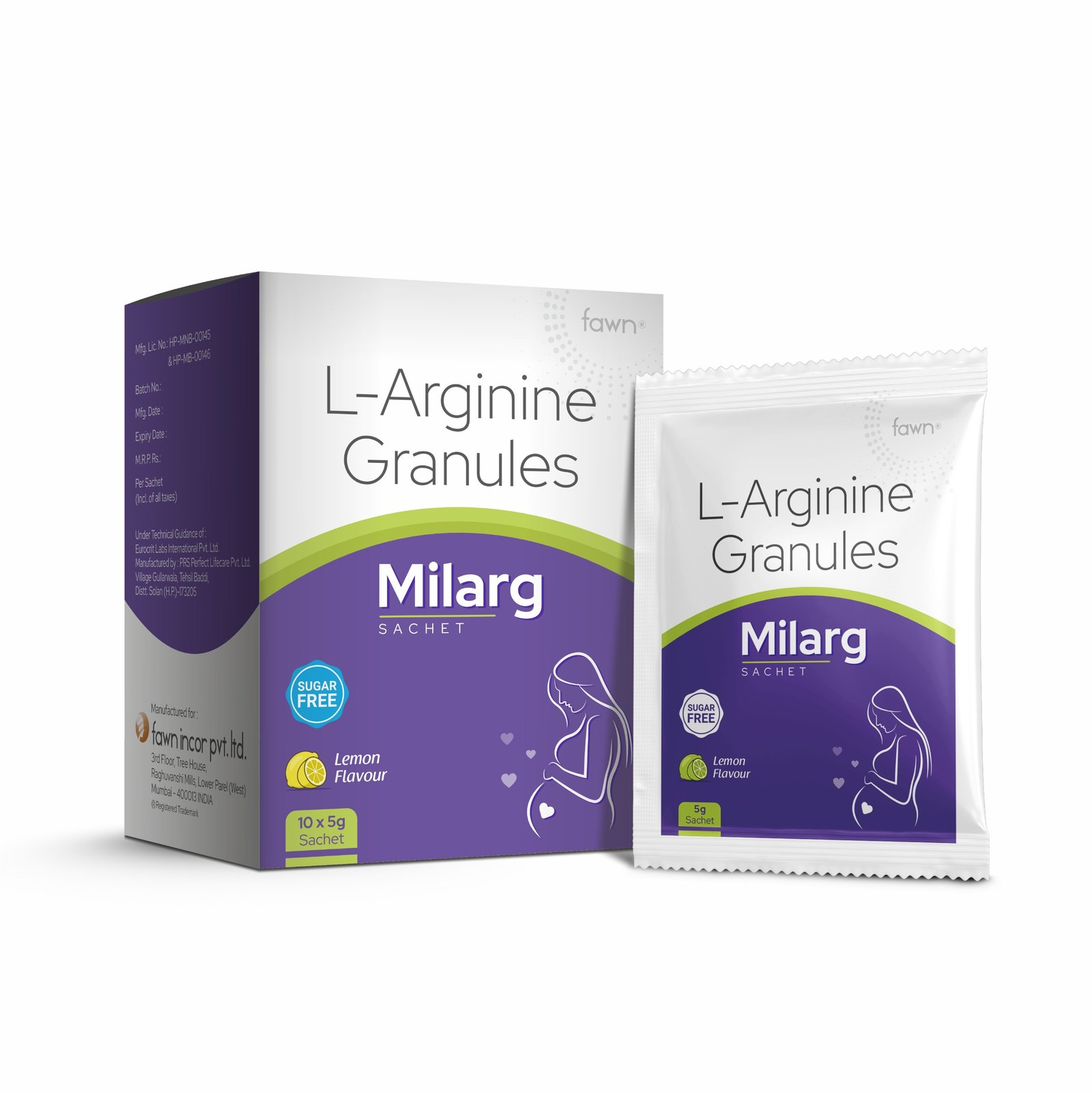 L-Arginine Granules Sachet - MILARG Sachets - image 2