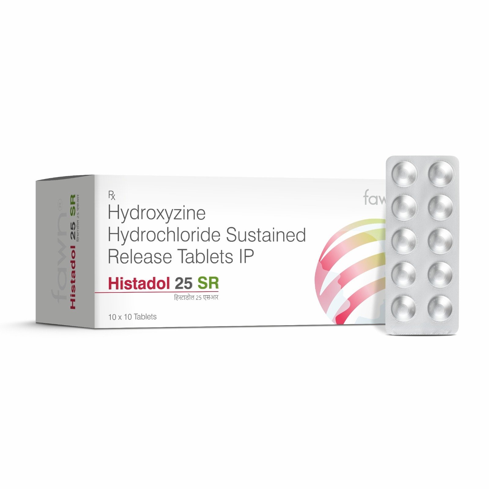 Hydroxyzine Hydrochloride Sustained Release Tablets - HISTADOL 25 SR Tablets - image 2
