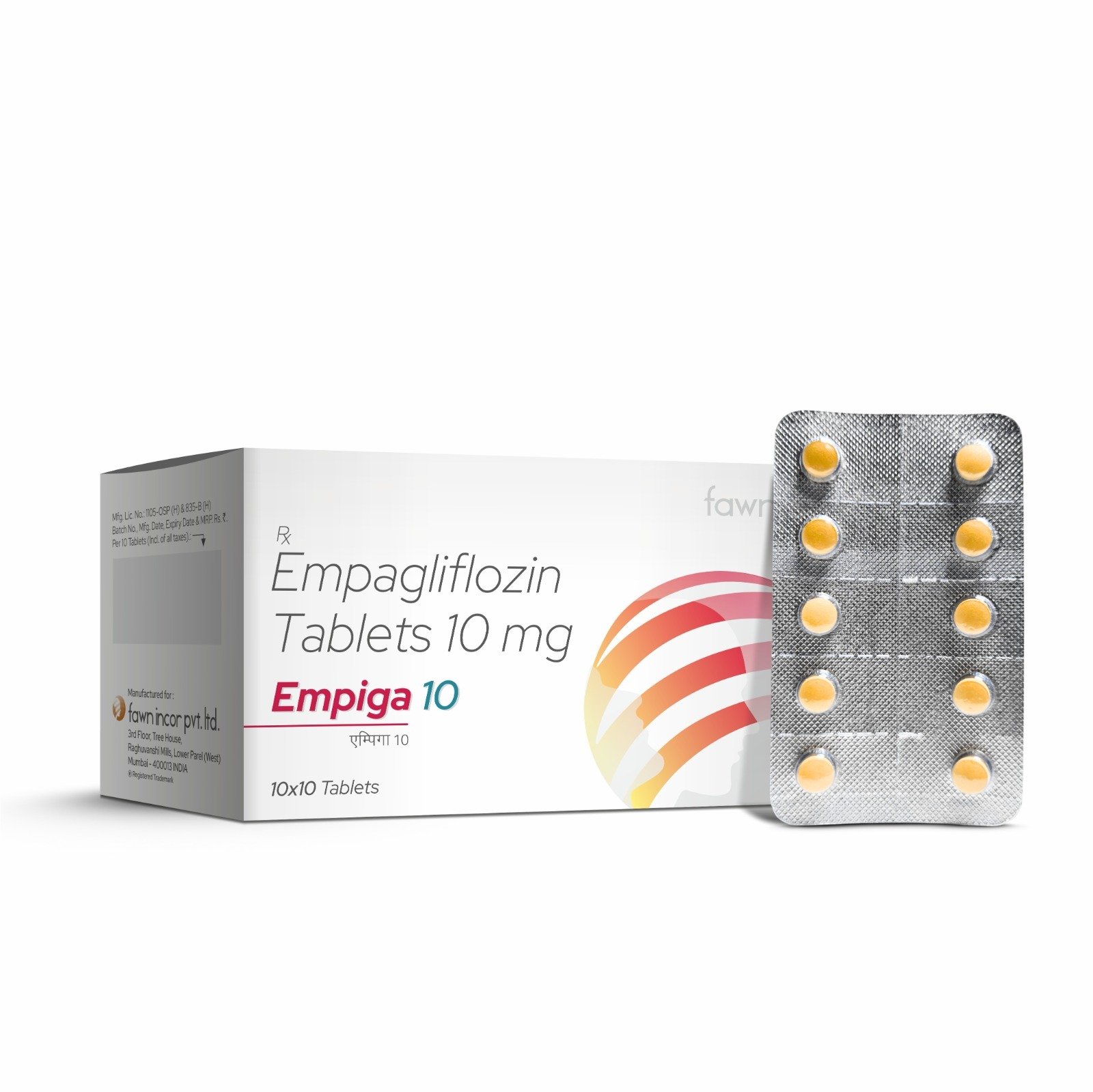 Empagliflozin 10 mg Tablets - Empiga 10 Tablets - image 2