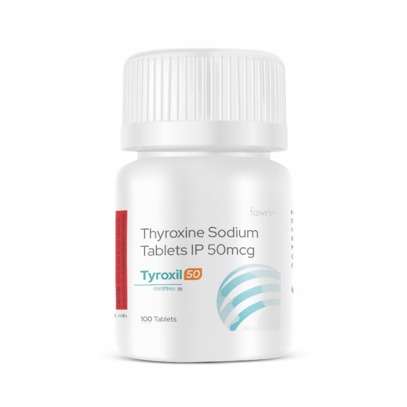 Thyroxine Sodium Tablets IP 50 Mcg - TYROXIL 50 - image 2