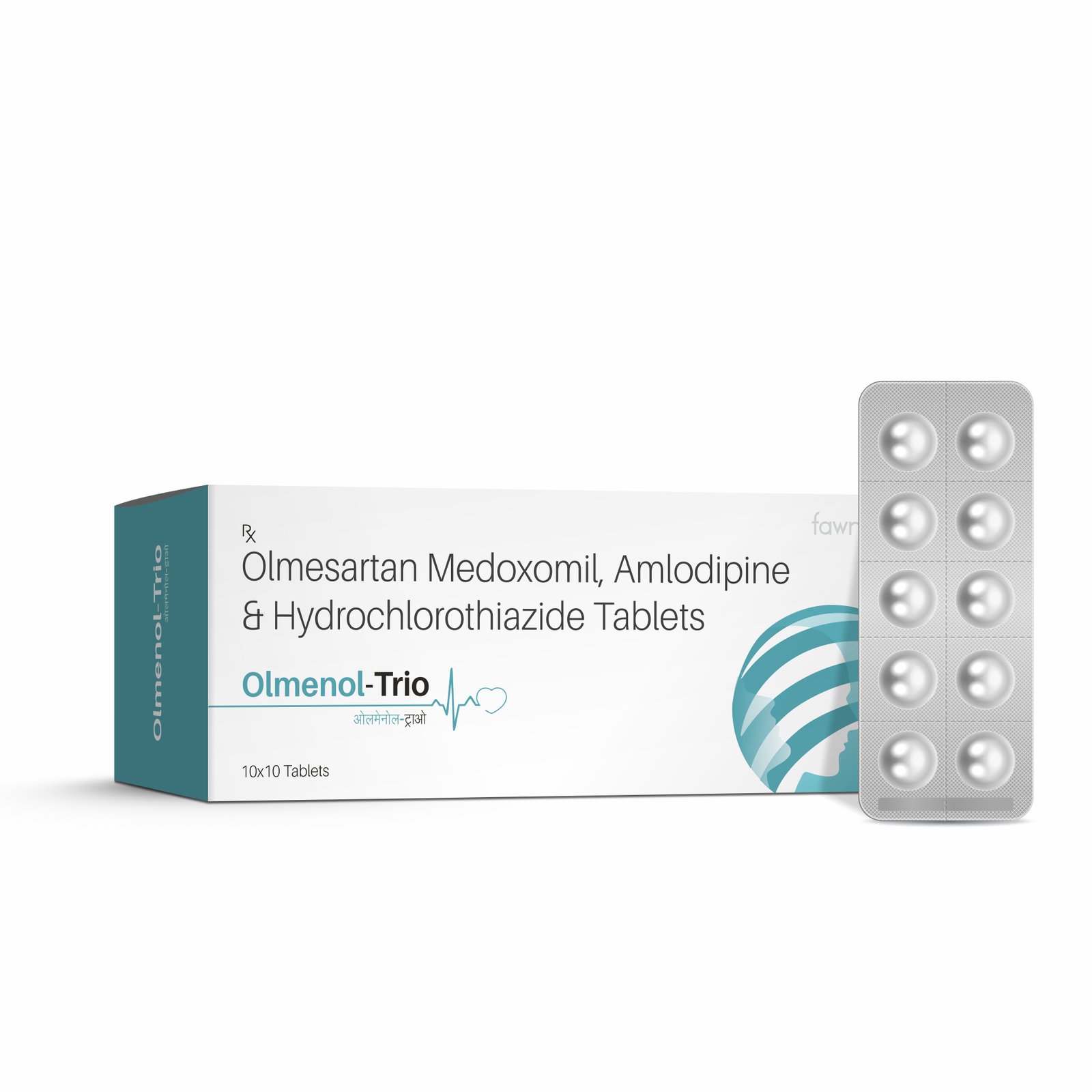 Olmesartan Medoxomil, Amlodipine & Hydrochlorothiazide Tablets - OLMENOL TRIO - image 2
