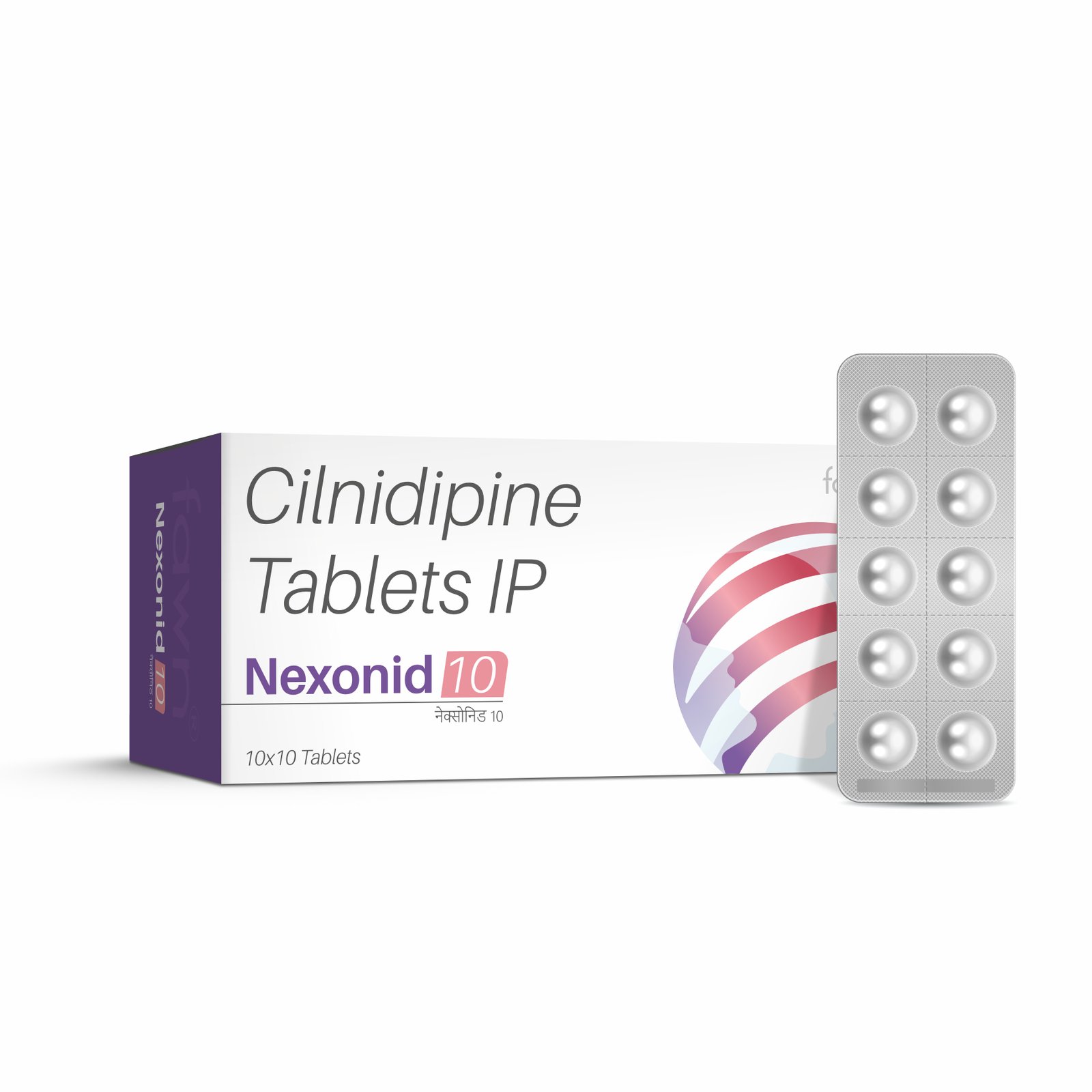 Cilnidipine Tablets IP 10 Mg - NEXONID 10 - image 2