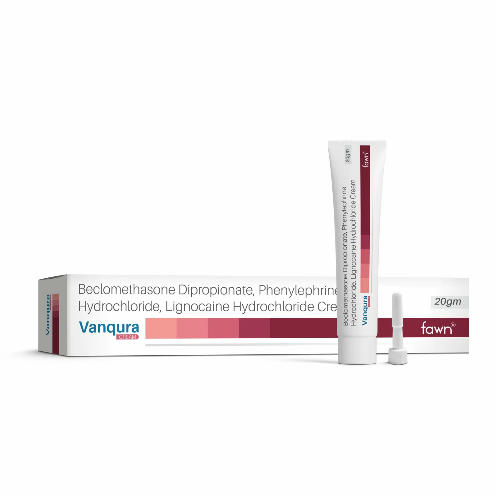 Beclomethasone Dipropionate, Phenylephrine HCL, Lignocaine Hydrochloride & Chlorocresol Cream - VANQURA Cream - image 2