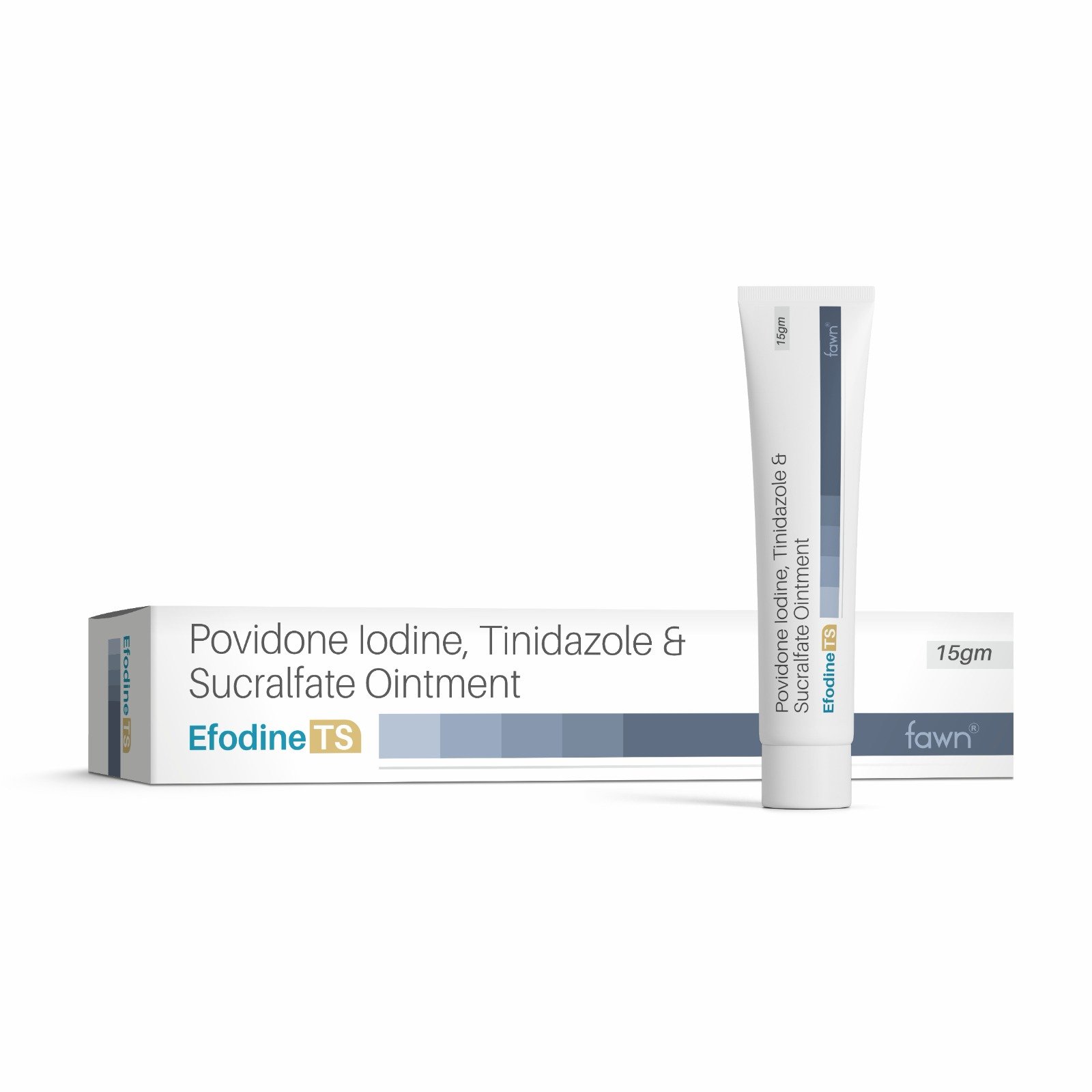 Povidone Iodine, Tinidazole & Sucralfate Ointment - EFODINE TS Ointment - image 2