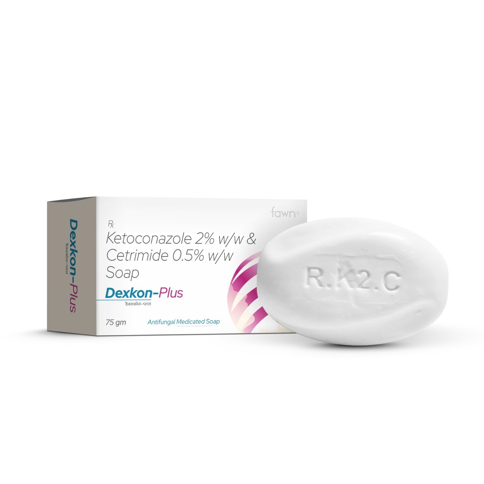 Ketoconazole 2% W/w + Cetrimide 0.5% W/w - DEXKON PLUS Soap