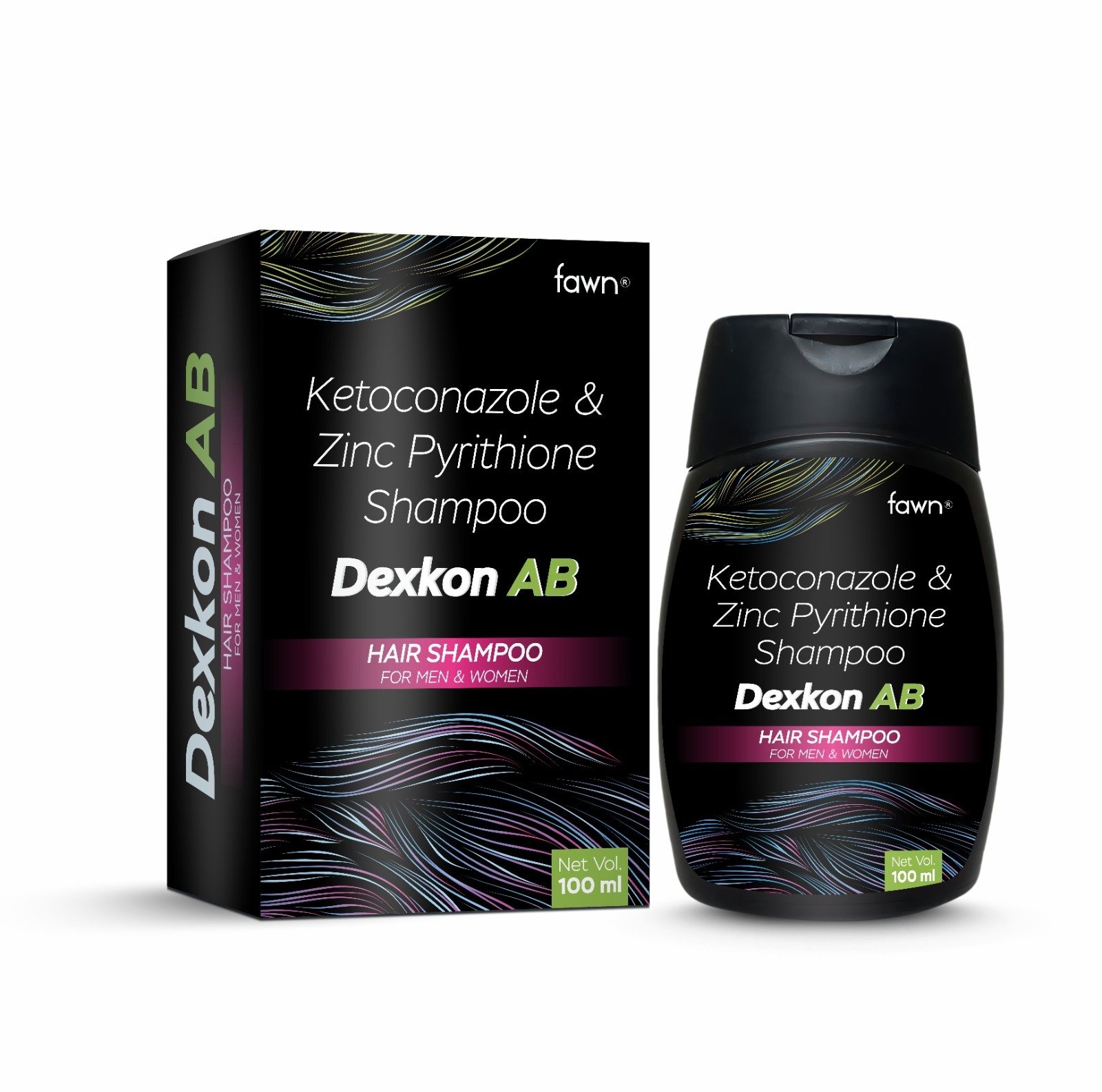 Ketoconazole & Zinc Pyrithione Shampoo - DEXKON AB Shampoo - image 2