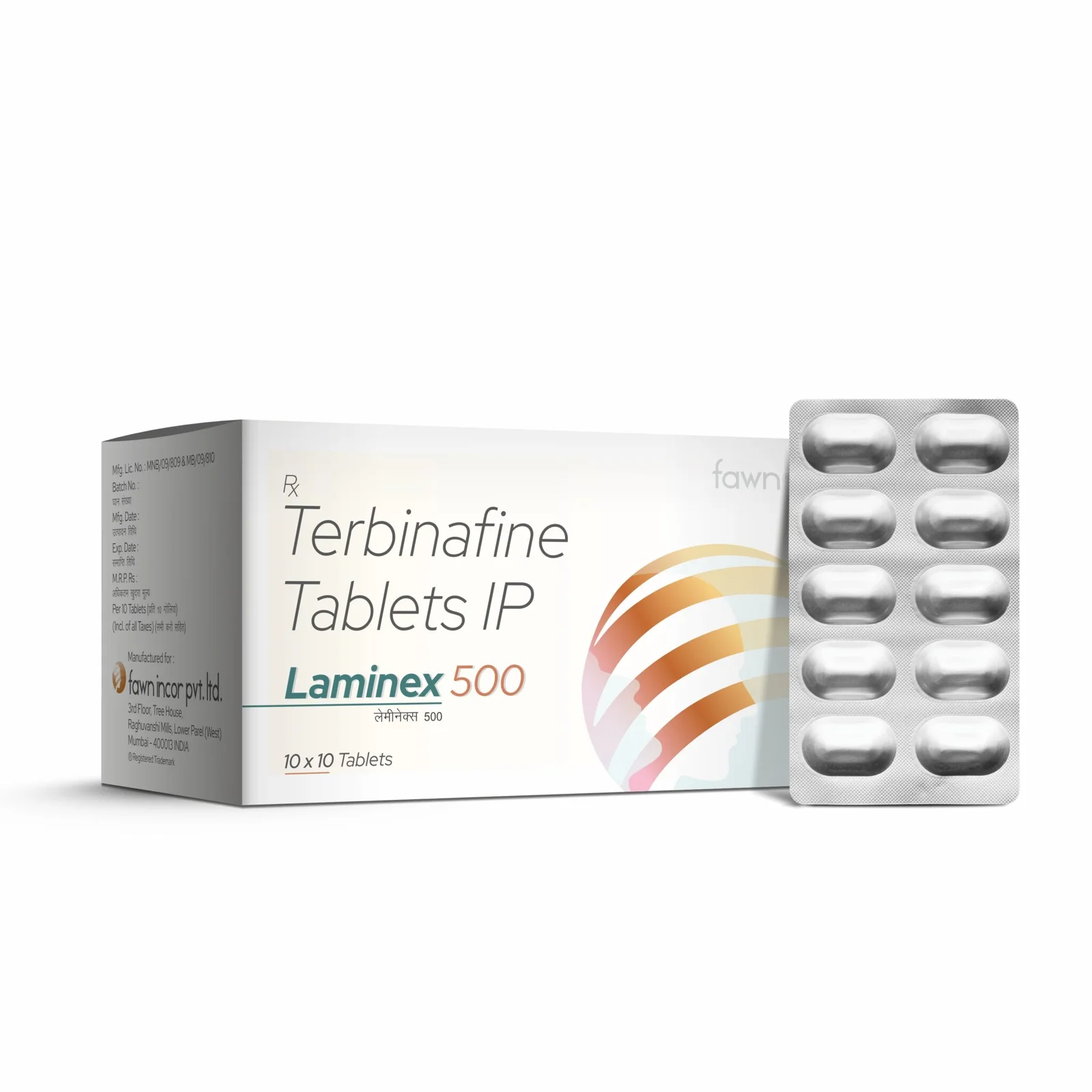 Terbinafine Tablet IP 500 Mg - LAMINEX 500 - image 2