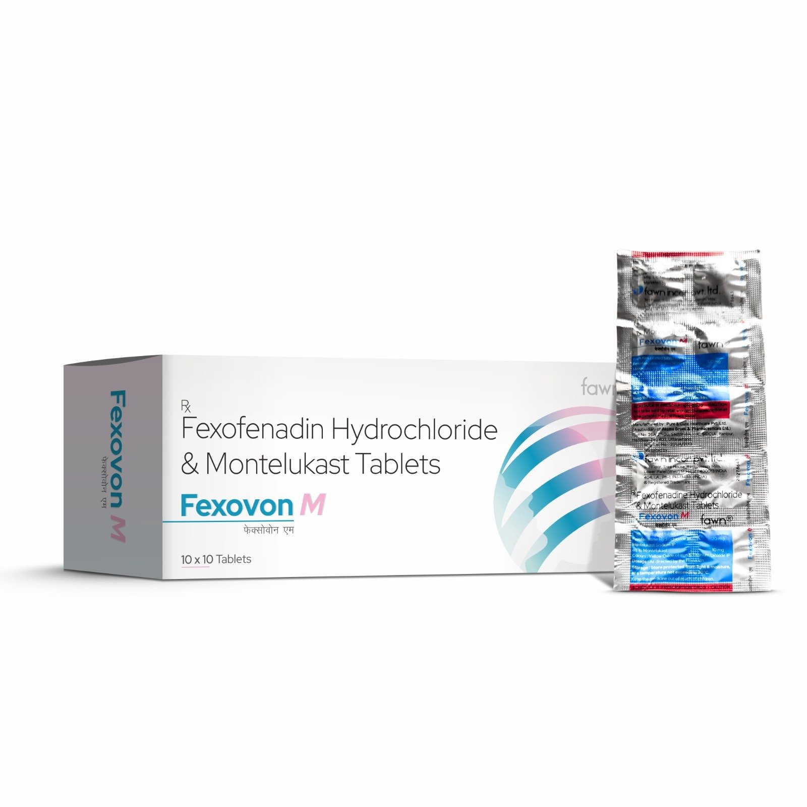 Fexofenadine Hydrochloride & Montelukast Tablets - FEXOVON M Tablets - image 2
