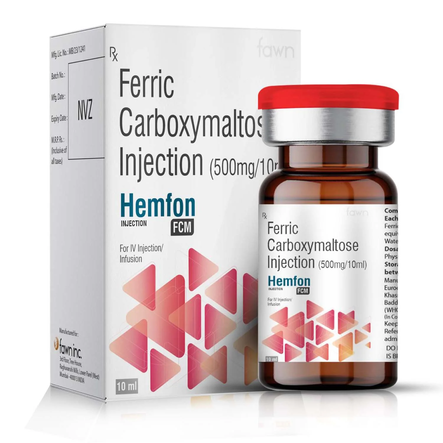 Ferric Carboxymaltose Injection - HEMFON FCM - image 2