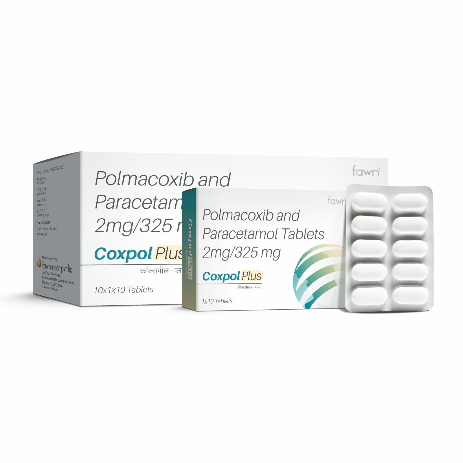 Polmacoxib and Paracetamol Tablets - COXPOL PLUS - image 2