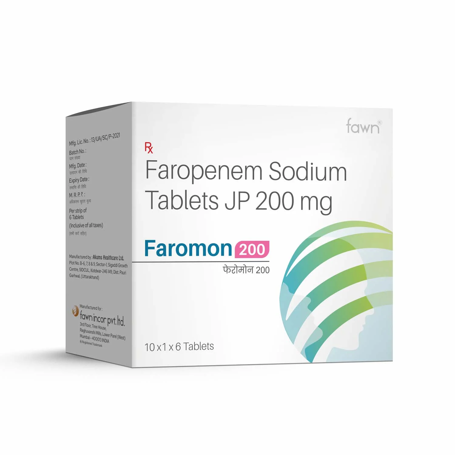 Faropenem Sodium Tablets JP 200 Mg - FAROMON 200 - image 2