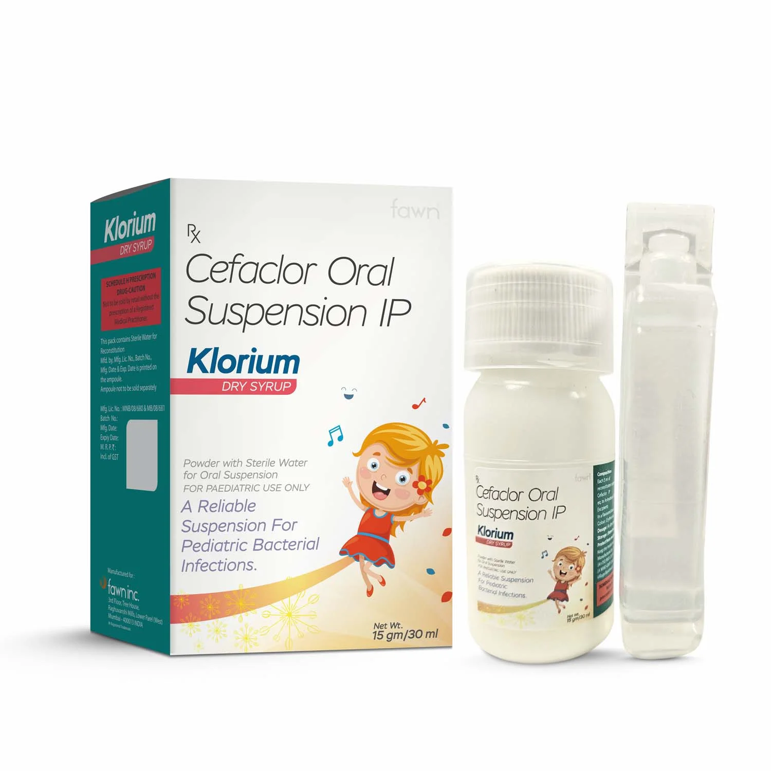 Cefaclor Oral Suspension IP - KLORIUM - image 2