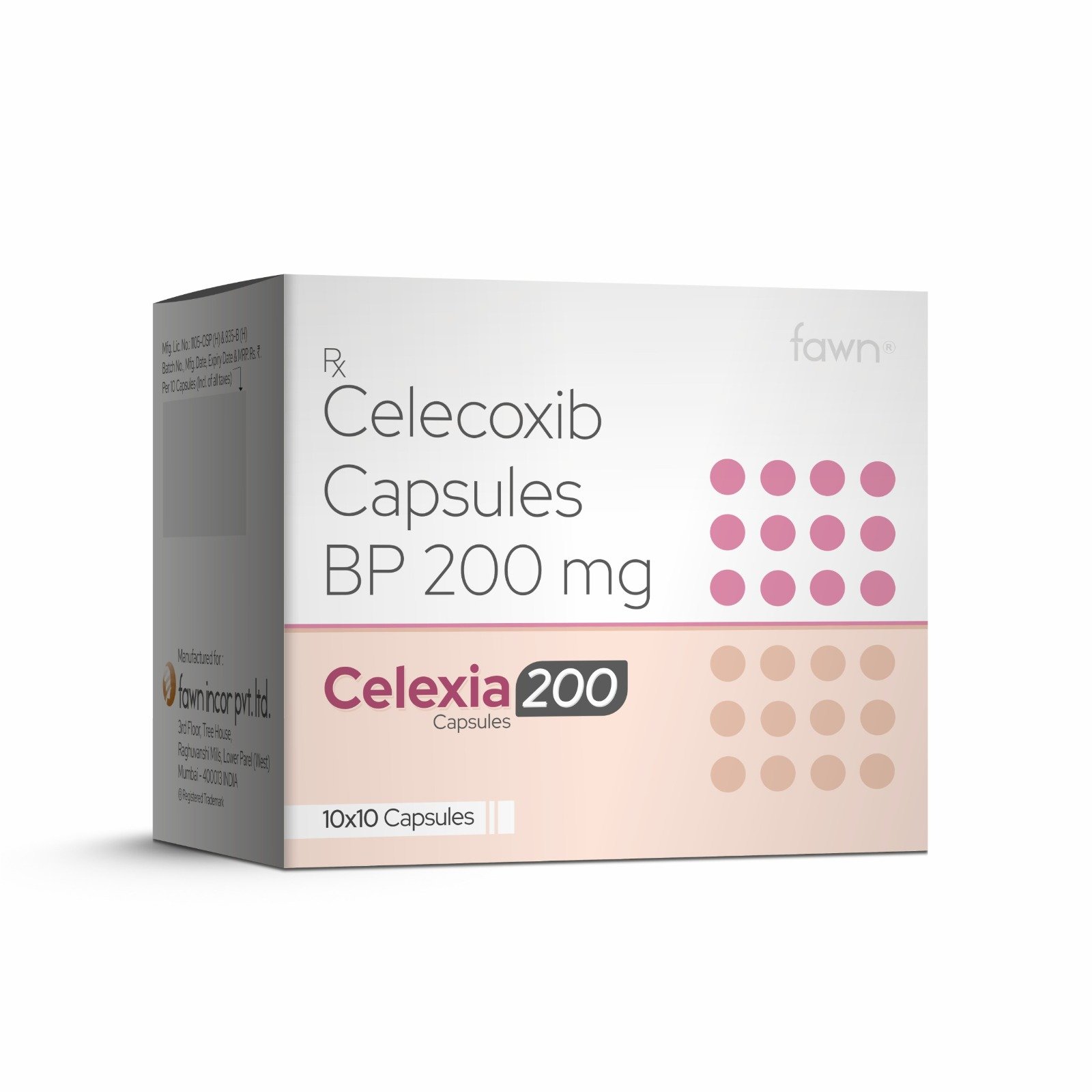 Celecoxib Capsules BP 200 Mg - CELEXIA 200 Capsules