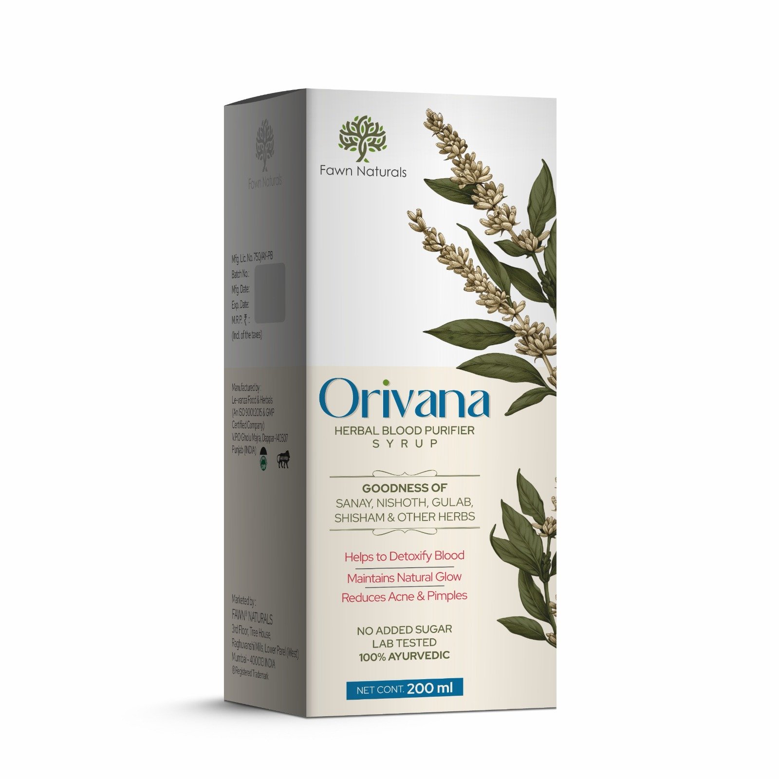 ORIVANA Blood Purifier Syrup