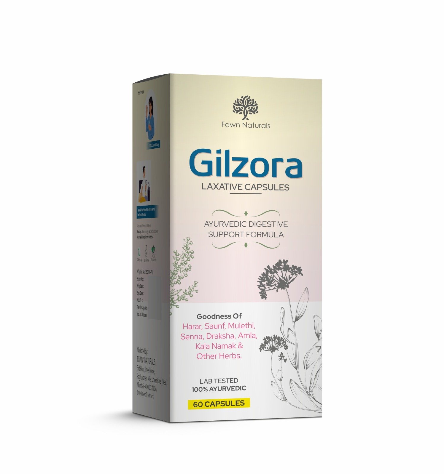 GILZORA Laxative Capsules